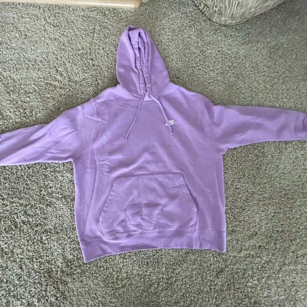 Purple Nike hoodie